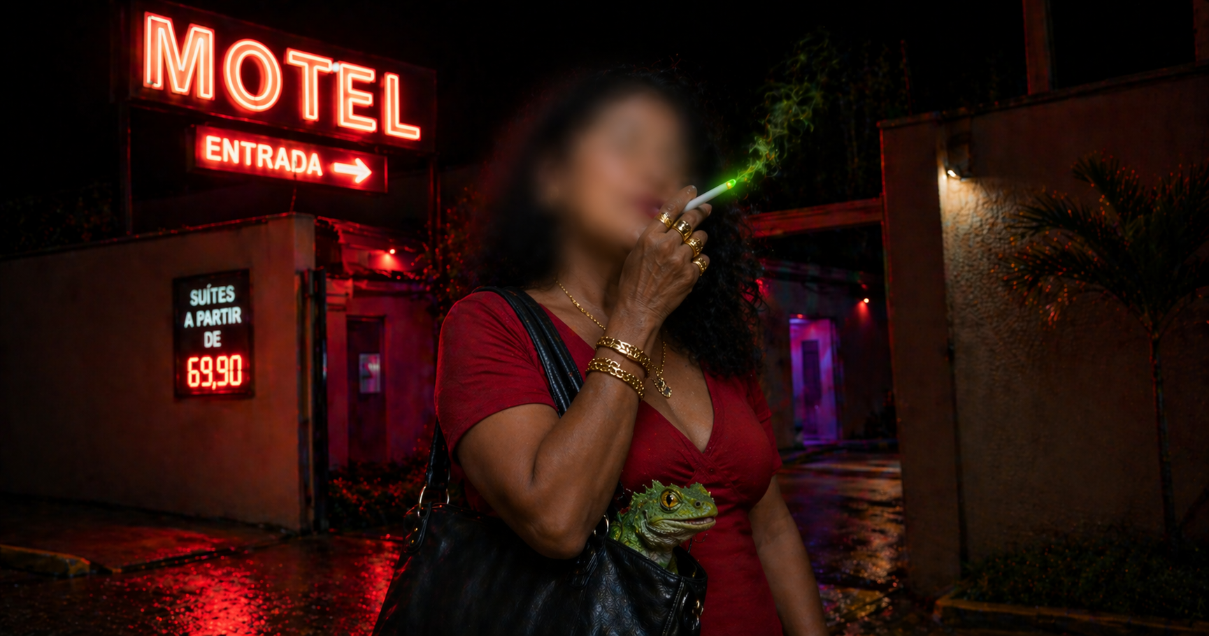 Mulher afirma que conversava com calango por telepatia no AM: “Mandou eu me prostituir”, disse