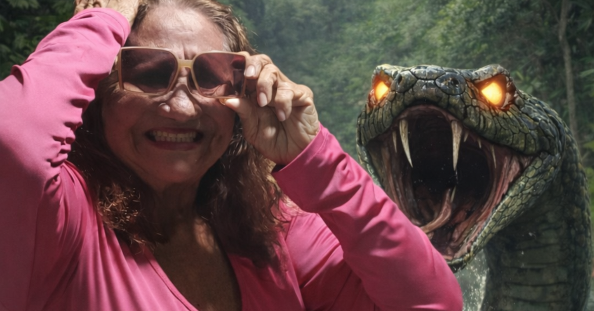 “Eu vi a cobra grande”, revela mulher no AM