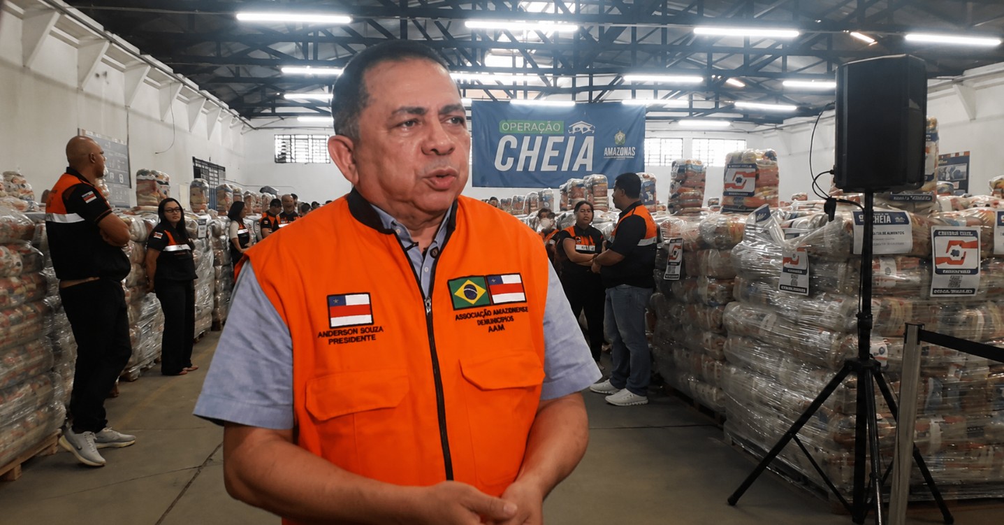 Associação Amazonense de Municípios participa de vistoria do Governo para entrega de alimentos ao interior do Estado