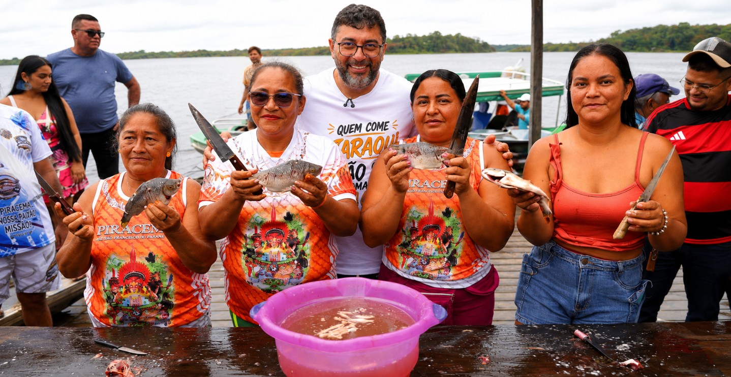 Wilson Lima acompanha Festival do Jaraqui em Canumã e reforça presença no interior do Amazonas