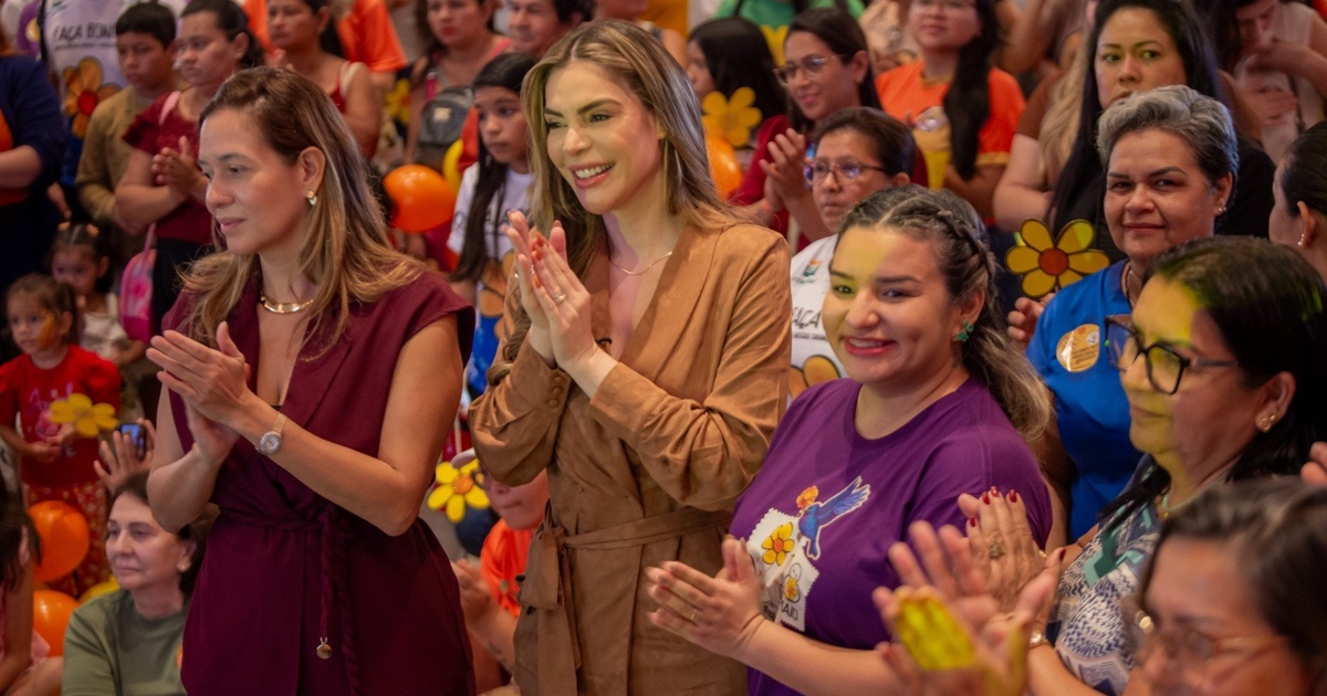 Primeira-dama Thaisa Cidade participa de ato público de combate ao abuso e à exploração sexual de crianças e adolescentes