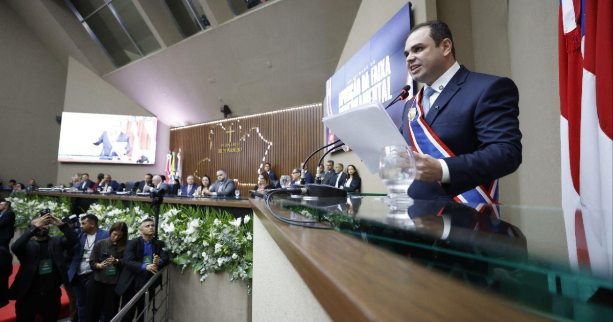 Durante posse, governador Roberto Cidade destaca compromisso com resultados e elenca prioridades para o Amazonas
